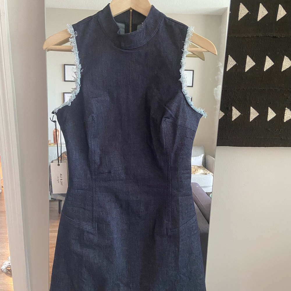 Ali & Jay Structured Nordstrom Denim Tank Dress